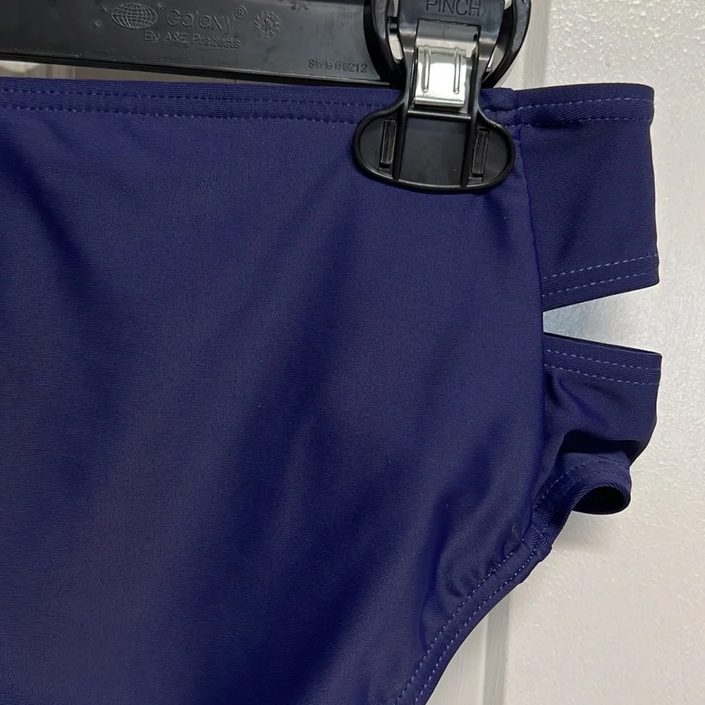 Nightfall Purple Side Strap Bathing Suit Bottom New without Tags